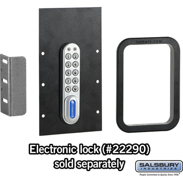 Designer Wood Locker Replacement Lock Conversion Kit - for Electronic Locks (Lock not included) by Salsbury – Default Title by Salsbury (view 2)