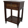 Designer Wood Trolley / 31"H x 18"W x 16.5"D by Meishida