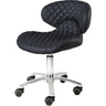Diamond Pedicure Technician Stool / Available in Black, Chocolate, Khaki, or Gray by Whale Spa