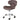 Diamond Pedicure Technician Stool / Available in Black, Chocolate, Khaki, or Gray by Whale Spa