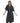 Diamond Technical Big Kimono / 43"L Black / Silkarah Fabric