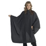 Diamond Technical Extra Large Cutting Cape / Fits Neck Sizes 9" to 23" / 54"W x 60"L Black / Antron Fabric