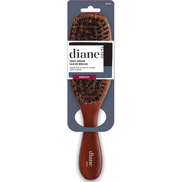 Diane 100% Boar Wave Brush (Medium Bristles)