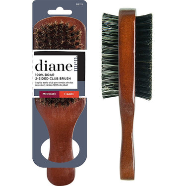 Diane 100% Boar 2-Sided Club Brush