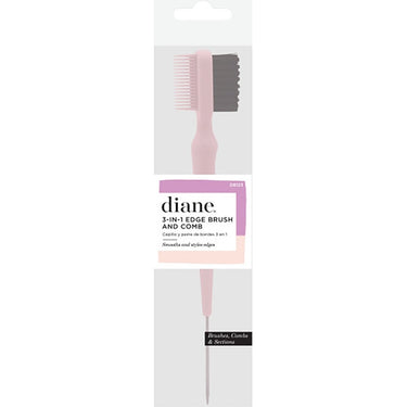 Diane 3-IN-1 Edge Brush & Comb