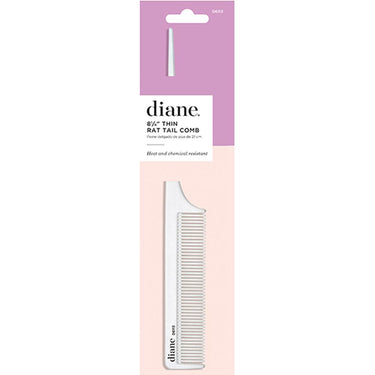Diane 8.25" Thin Rat Tail Comb