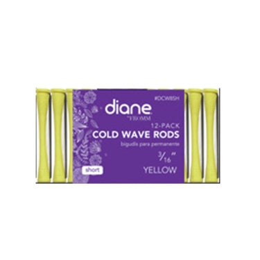 Diane - Cold Wave Rod - 3/16" Short Perm Rod / 12 Pack