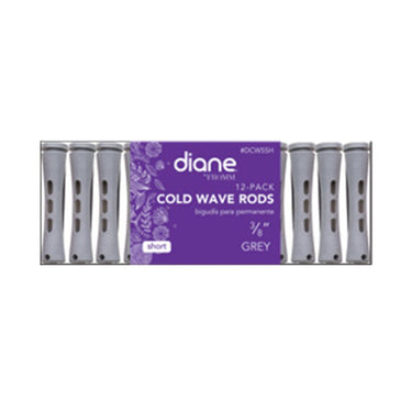 Diane - Cold Wave Rod - 3/8" Short Perm Rod / 12 Pack