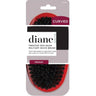 Diane Curved Prestige 100% Boar Military Wave Medium Brush - Red
