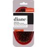 Diane Curved Prestige Reinforced Boar Military Wave Hard Brush - Red