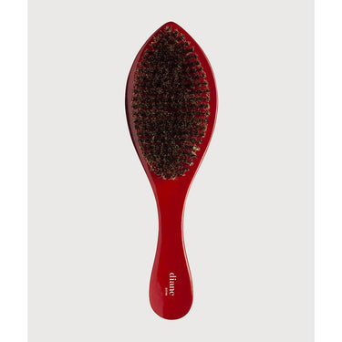 Diane Curved Prestige Reinforced Boar Wave Brush - Red