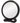Diane Dual Sided Handheld Mirror - Black - 1X and 3X Magnification / 6" x 10"