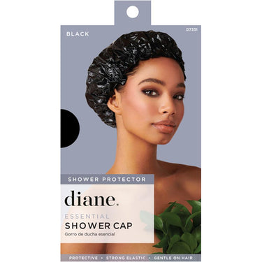 Diane Essential Shower Cap - Black