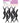 Diane Gator Clips / 6 Pack