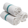 Diane Green Stripe Barber Towels / 12 Pack