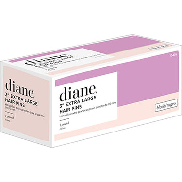 Diane Hair Pins 3" - Black / One Pound