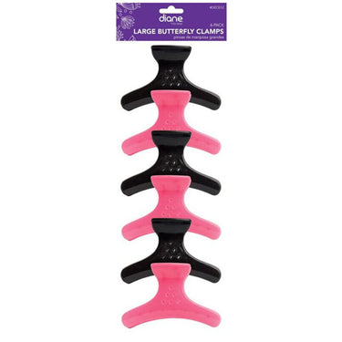 Diane Large Butterfly Clamps - 3.25" Long / 6 Pack