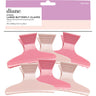 Diane Large Butterfly Clamps / 6 Pack (Pink)