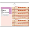 Diane Long Cold Wave Perm Rods - Sand 11/16" / 12 Pack