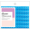 Diane Magnetic Rollers - Blue 5/8" / 12 Pack