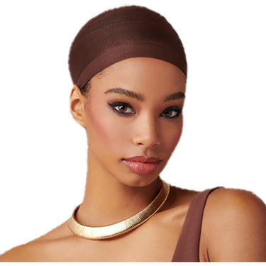 Diane Premium Wig Cap - Brown / 2 Pack