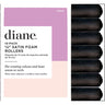 Diane Satin Foam Rollers Black - 5/8" / 14 Pack