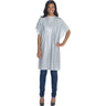 Diane Shampoo Cape - 36" X 54" / Silver