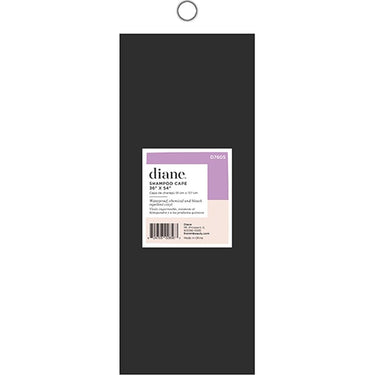 Diane Shampoo Cape - Black - 36" x 54"