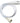 Diane Shampoo Spray Hose - White / 53" Long