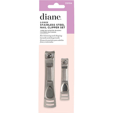 Diane Stainless Steel Nail Clipper Set / 2 Piece