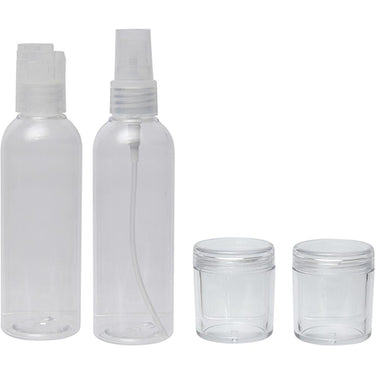 Diane Travel Set - Bottles & Jars / 4 Piece