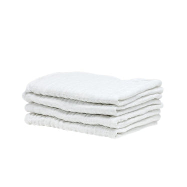 Diaper Style Soft Facial Cloths / 8 pack