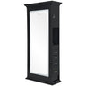 DIR Adonis Double LED Lighted Styling Station - BLACK