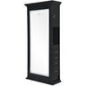 DIR Adonis Single LED Lighted Styling Station - BLACK