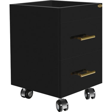 DIR Cannes Manicure Pedicure Trolley Cart - Black