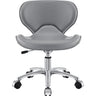 Esperto Low Pedicure Stool - GREY / 10.25" - 12.25" Adjustable Seat Height by DIR Salon Furniture