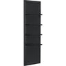 DIR Gondola Single Retail Display Shelf - Black