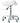 DIR Harmony Medical Saddle Stool - WHITE / 22" - 29.125" Adjustable Seat Height + 6 Wheel Base