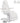 DIR Ink Electric Esthetician Chair - 3 Motors with Electrical Hand and Foot Remote Control - White / Available in White, Black, Grey and Beige