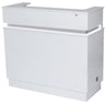 DIR Langara Reception Desk with LED Lighting - Available in White, Black or Grey