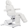Libra Split Leg Facial Beauty Bed & Chair - Full Electrical with 5 Motors / White by DIR Salon Furniture