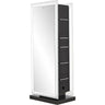 Magic Double LED Lighted Styling Station - BLACK by DIR Salon Furniture