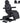 Pavo Facial Beauty Bed/Chair - Full Electrical with 4 Motors / Black by DIR Salon Furniture