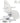 Pavo Facial Beauty Bed/Chair - Full Electrical with 4 Motors / White by DIR Salon Furniture