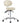 DIR Polaris Rolling Stool - BEIGE / 21" - 29" Adjustable Seat Height + 5 Wheel Base