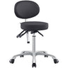 DIR Polaris Rolling Stool - BLACK / 21" - 29" Adjustable Seat Height + 5 Wheel Base