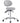 DIR Polaris Rolling Stool - GRAY / 21" - 29" Adjustable Seat Height + 5 Wheel Base
