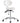 DIR Polaris Rolling Stool - WHITE / 21" - 29" Adjustable Seat Height + 5 Wheel Base