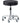 DIR Serene Stool - BLACK / 21" - 28" Adjustable Seat Height + 6 Wheel Base