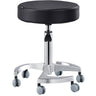 DIR Serene Stool - BLACK / 21" - 28" Adjustable Seat Height + 6 Wheel Base